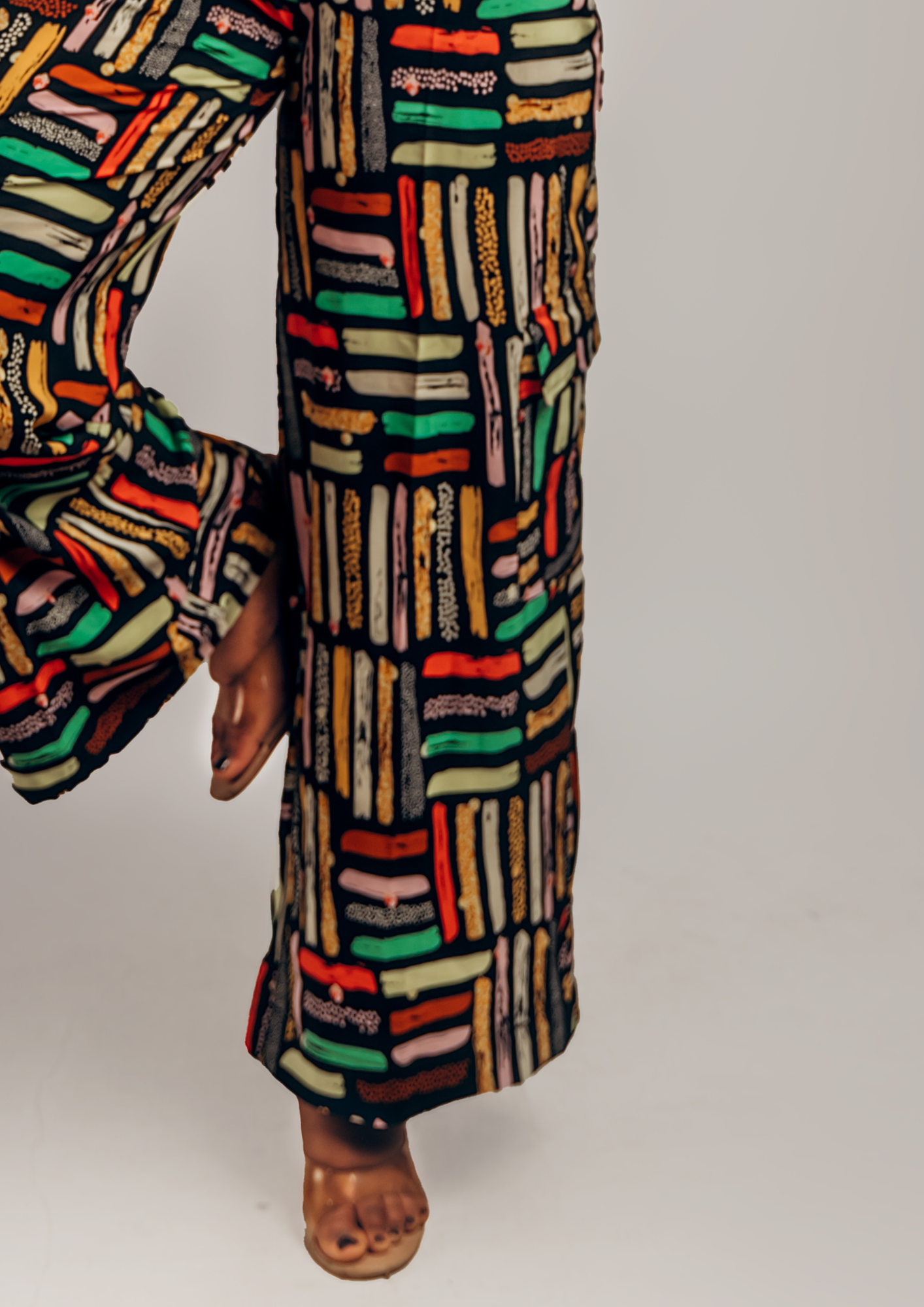 Madiba High-Waist Combat Pant ( Multicolored)