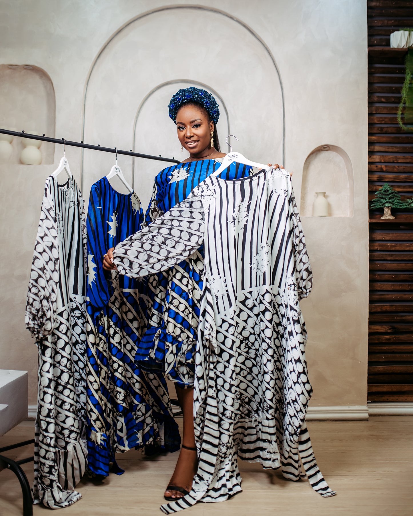 Wrap Silk Chiffon Dress