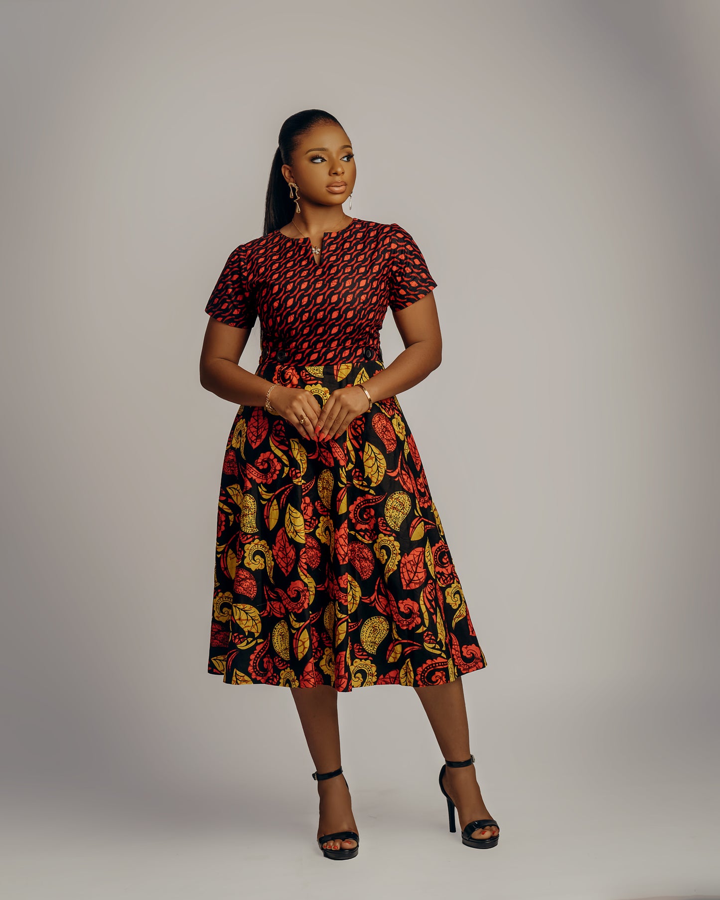 Ama Midi Dress