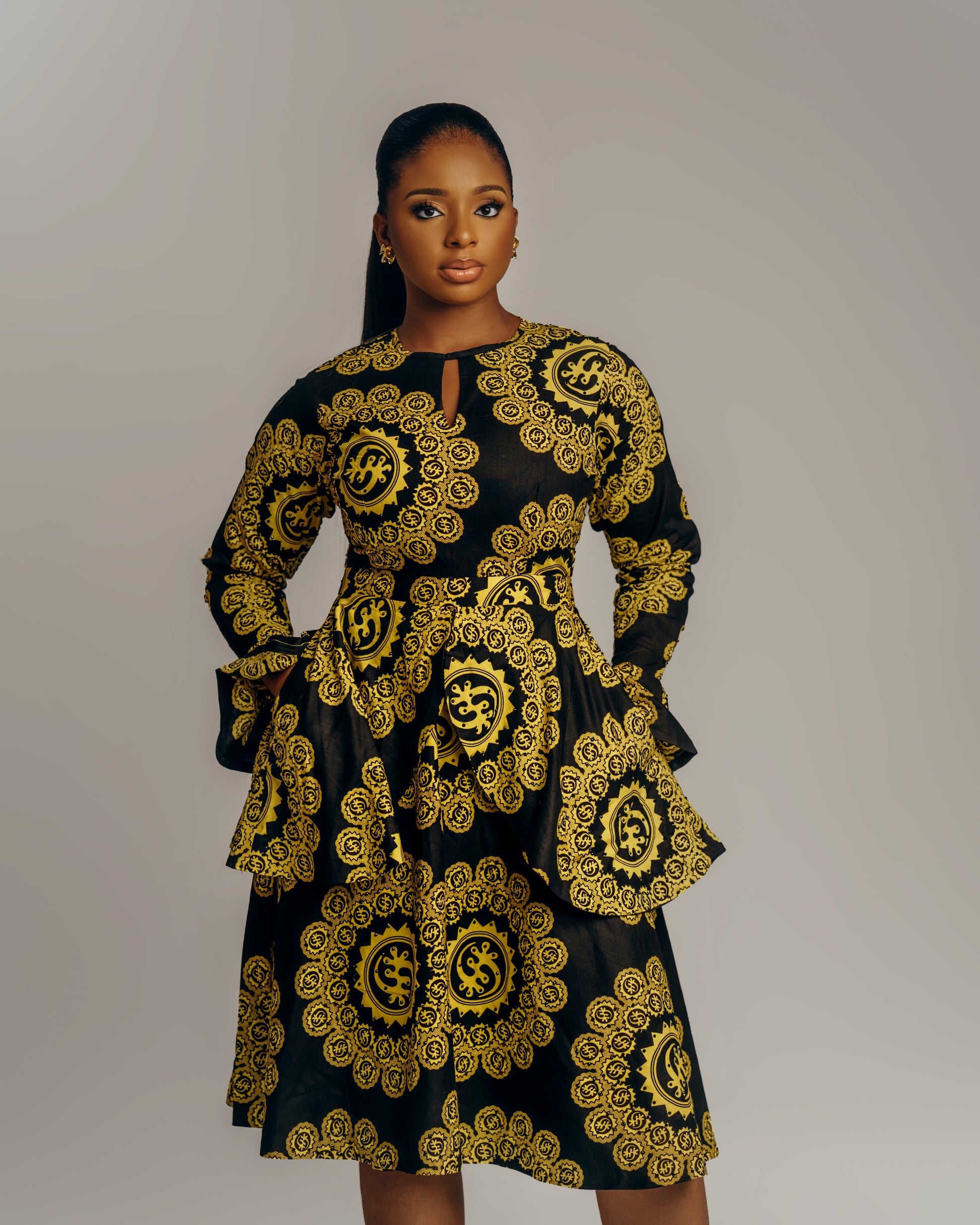 Eban Ankara Dress Owanbe Au Eban Ankara Dress Owanbe Au