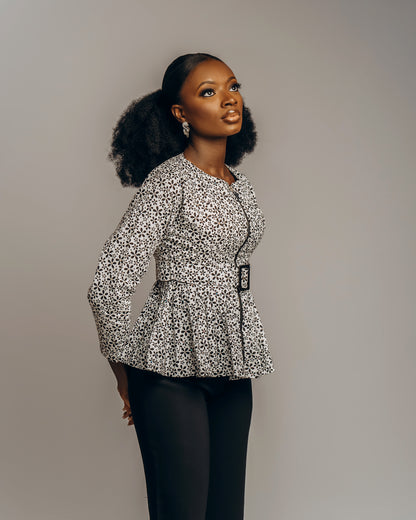 Ife Peplum Top