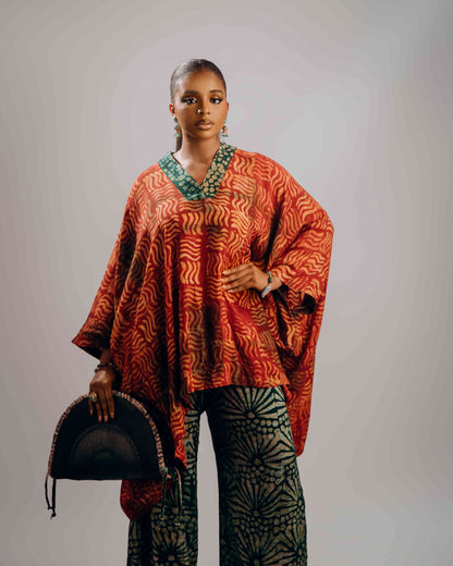 Arewa (Green and Wine)