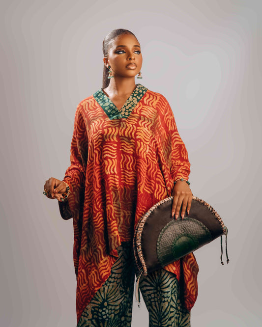 Arewa (Green and Wine)