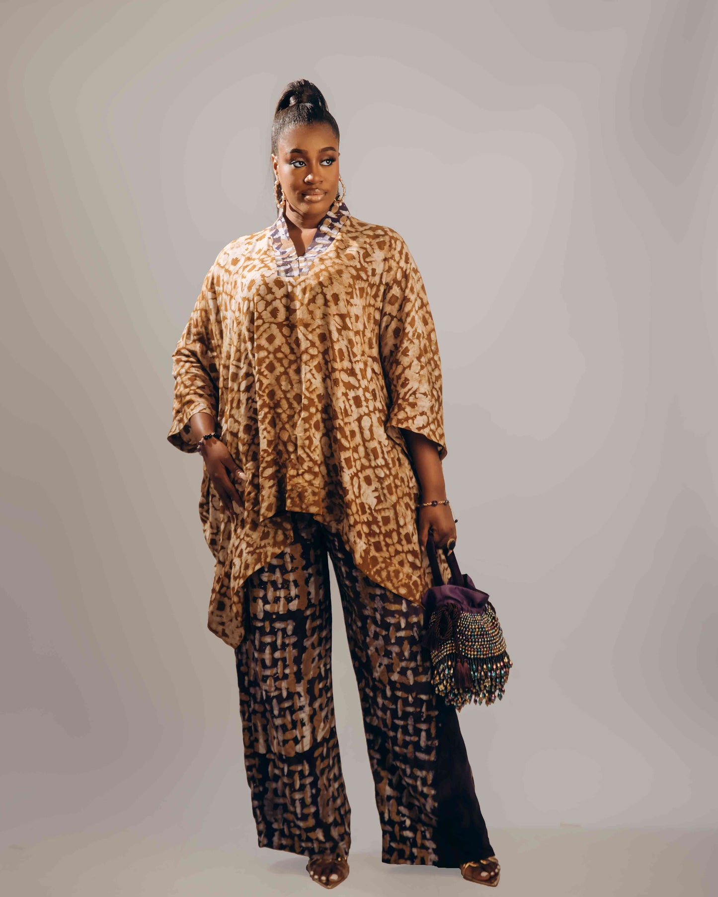 Arewa (Purple and Brown)