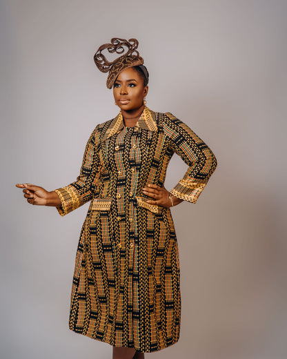 Wendo Suit Dress: Made from Akwete