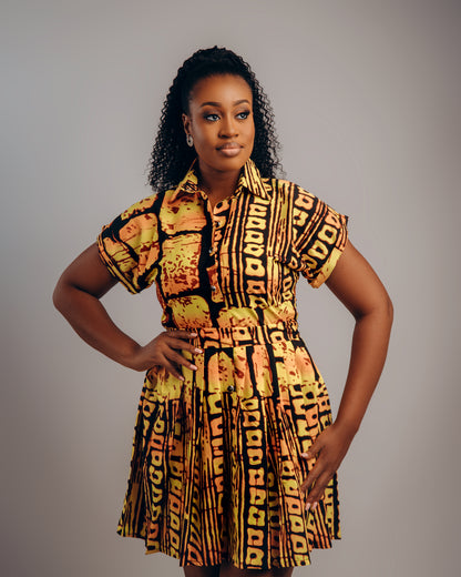 Oreke Utility Mini Dress