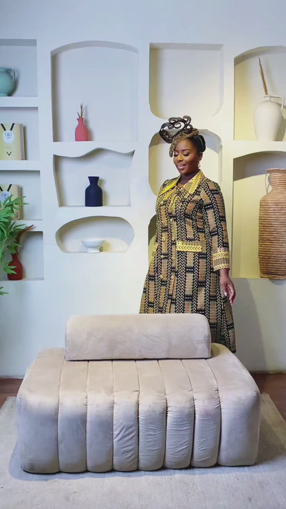 Wendo Suit Dress: Made from Akwete